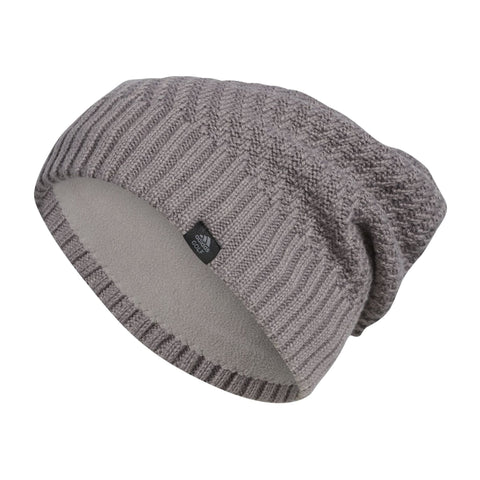 W Strickbeanie Grau