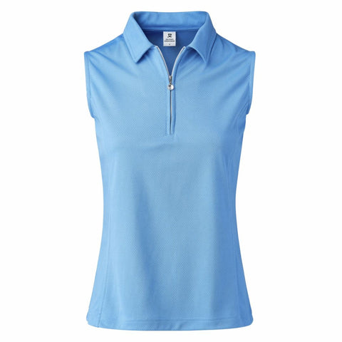 MACY SL POLO SHIRT Pacific