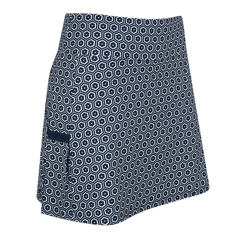 Geo Printed Golf Skort
