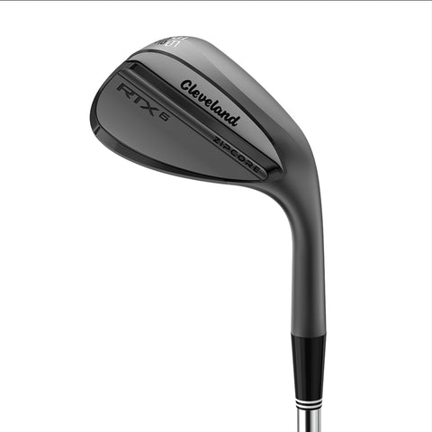 RTX6 Zipcore Black Satin Wedge