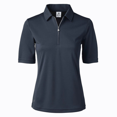 Macy Golf Polo Weiß Langarm XS