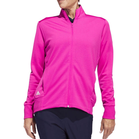 Textured Full-Zip Jacke