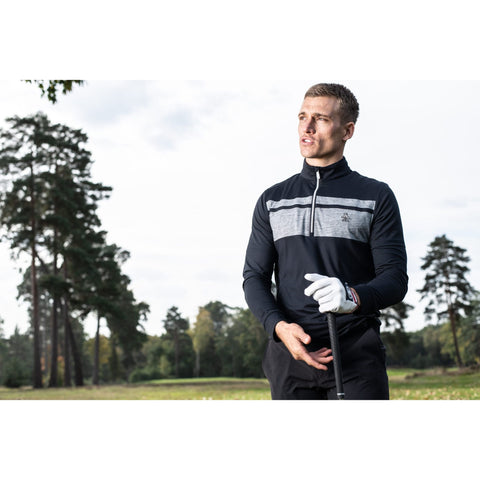 Lightweight Heritage Block 1/4 Zip Pullover