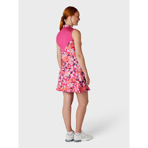 Geometric Floral Kleid