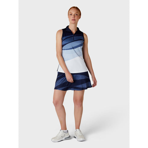 Gradient Wave Sleeveless Shirt