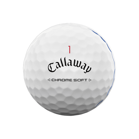 Chrome Soft Triple Track Golfbälle (2024)
