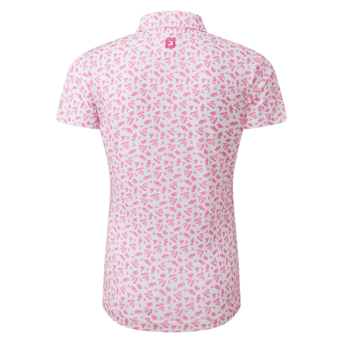 Floral Print Poloshirt