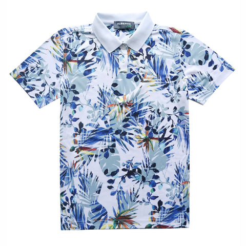 June Hawaii Print Poloshirt