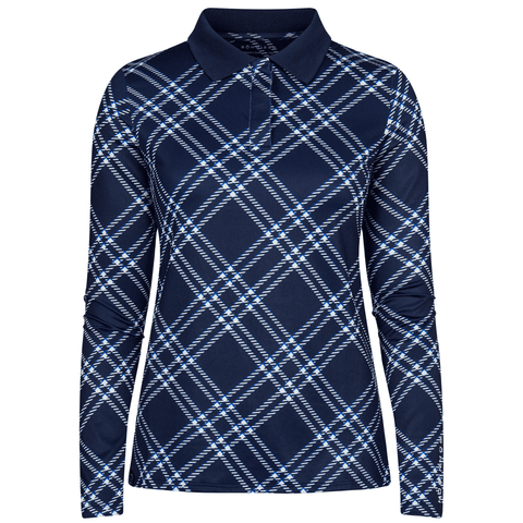 Oversize Check Poloshirt