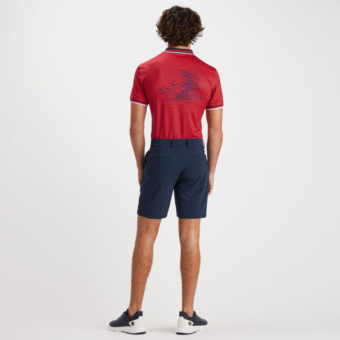Skull and T´s 3D Tech Slim Fit Gpoloshirt