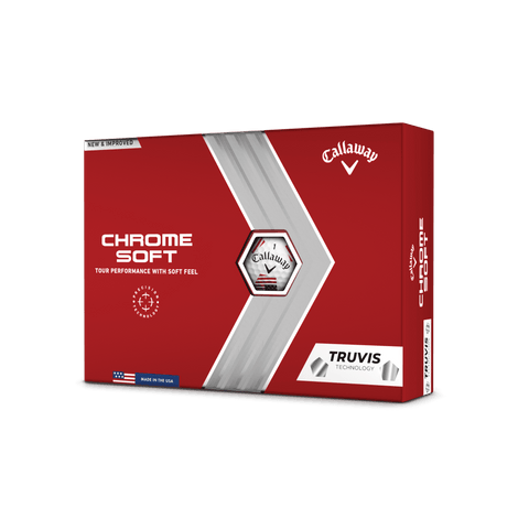 Chrome Soft (23) (12 Balls) Truvis USA