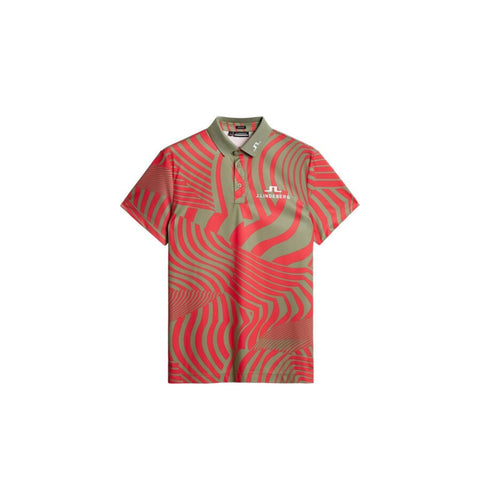 KV Tour Print Golf Polo