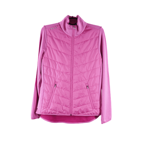 Hybrid Jktlong Sleeveknit Jacke