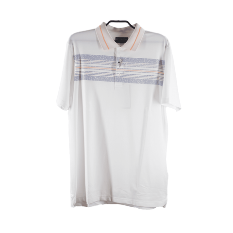 Jacquard Stripe Golfpolo