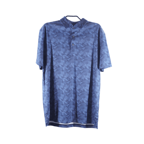 Tropical Print Golfpolo