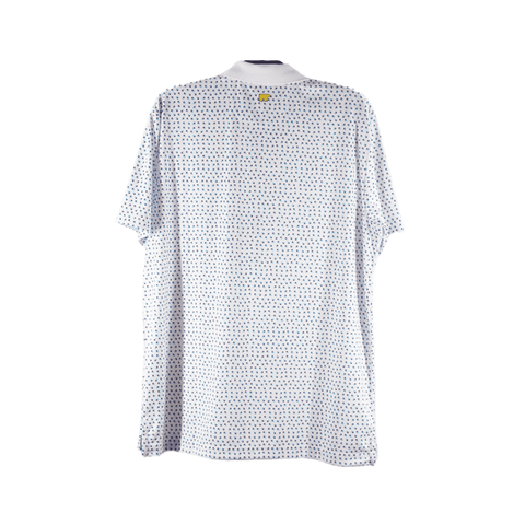 Geometric Print Golfpolo