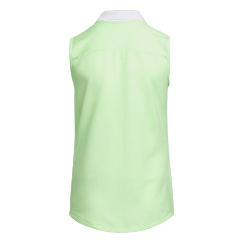 Ottoman Striped Sleeveless Polo