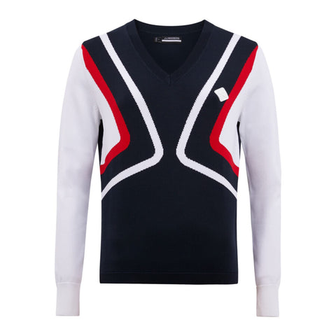 Celine Knitted Golf Sweater JL Navy Damen
