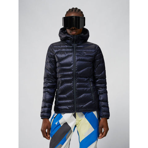 Cliff Golf Leichte Golf Daunenjacke Hood JL Navy D