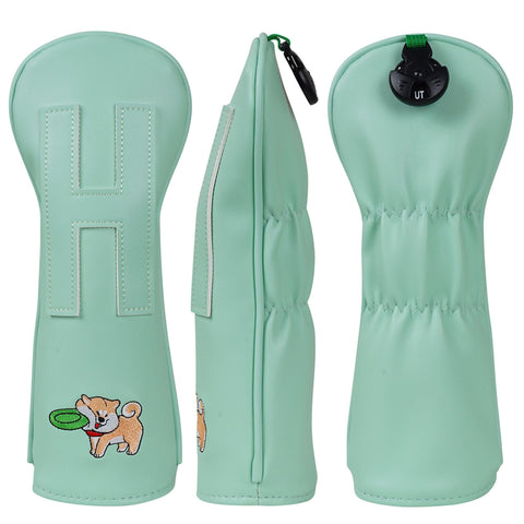 Turquoise Dog Hybrid Headcover