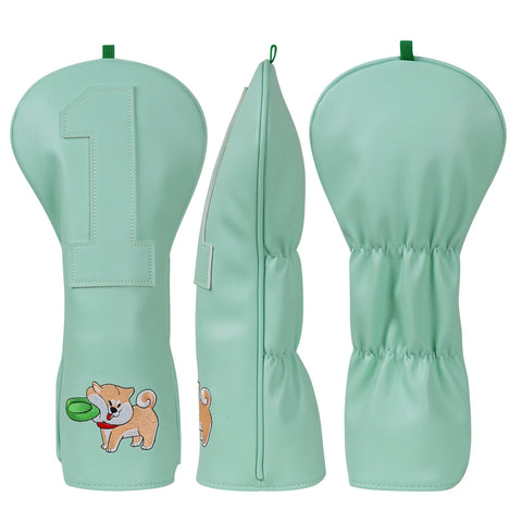 Turquoise Dog Driver Headcover