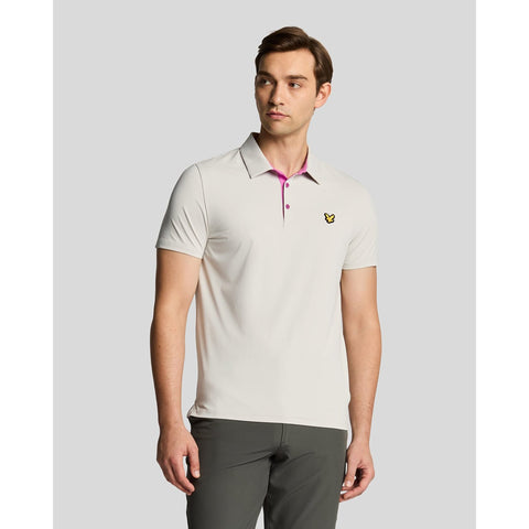 Contrast Placket Polo Shirt