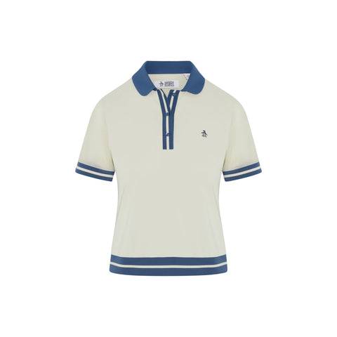 Waist Length Colourblock Polo