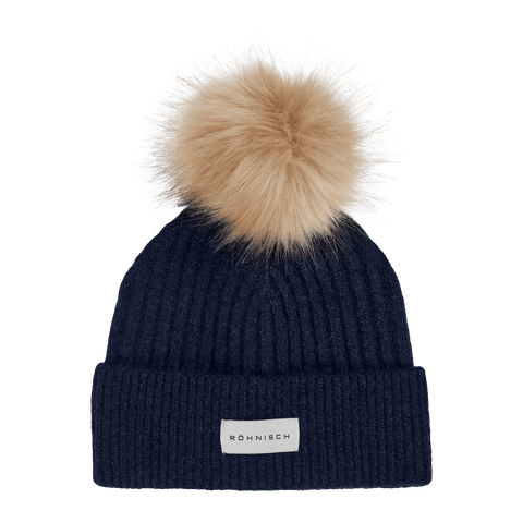 Pom Rib Beanie