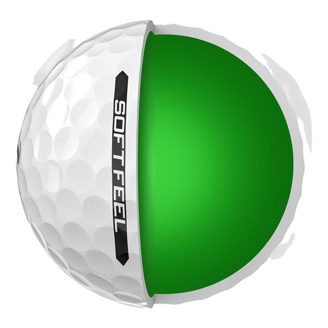 Soft Feel Brite Golfbälle