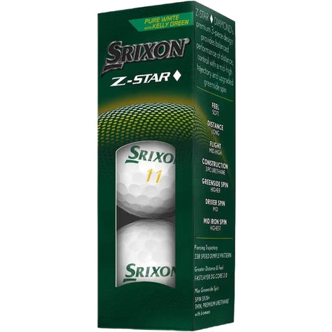 Z-Star Diamond Limited Edition Golfbälle