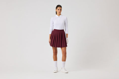 Pleated Skort 45 Cm Damen