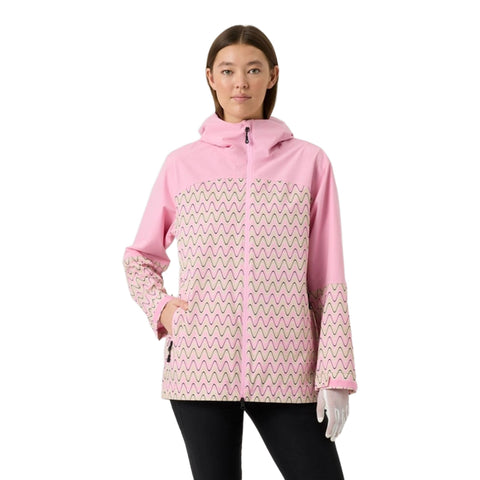 Faenza Print Regenjacke Damen