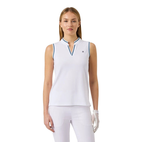 Poloshirt Ärmellos Damen