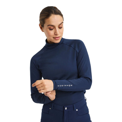 Warm High Collar Top Damen