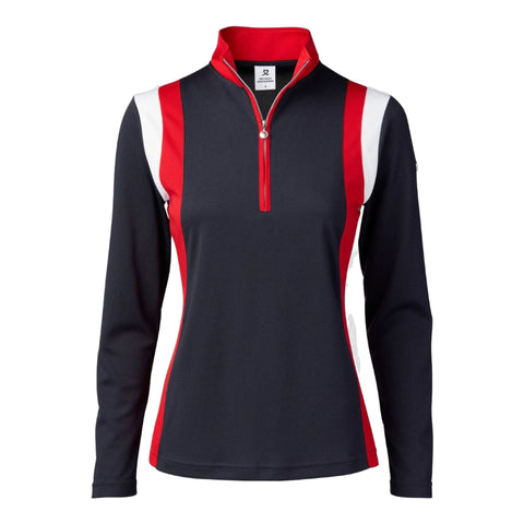 Wilona LS Half Neck Polo Damen