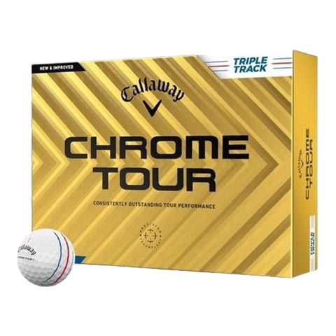 Chrome Soft Tour Triple Track (2024) Golfbälle