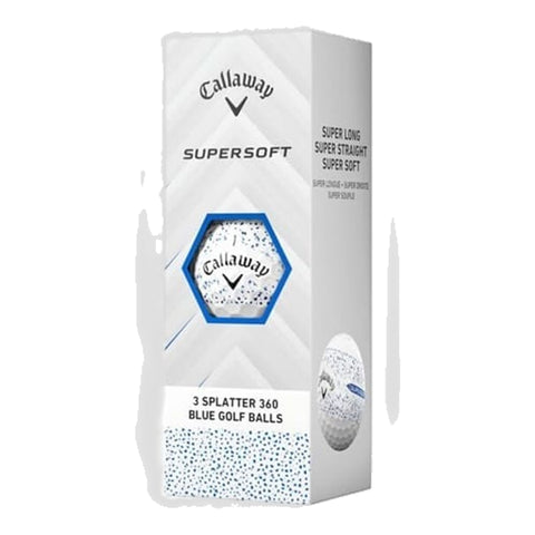 Supersoft Splatter Golfbälle
