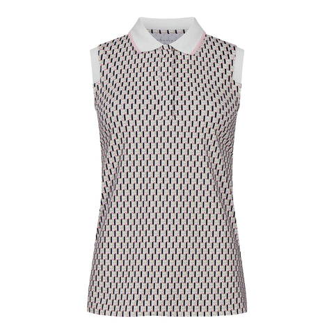 Deni Sleeveless Poloshirt Damen
