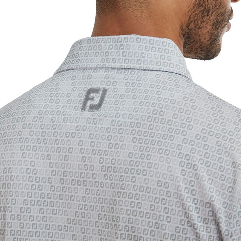 Digital Camo Print Lisle Polo Herren