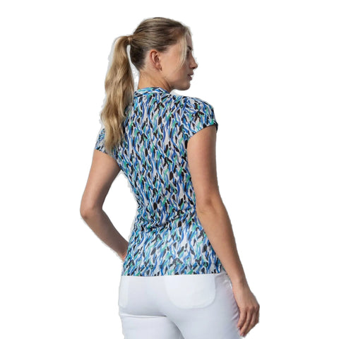 Digne Capsleeve Poloshirt Damen