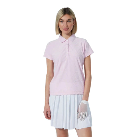 Terry Touch Polo Shirt Damen