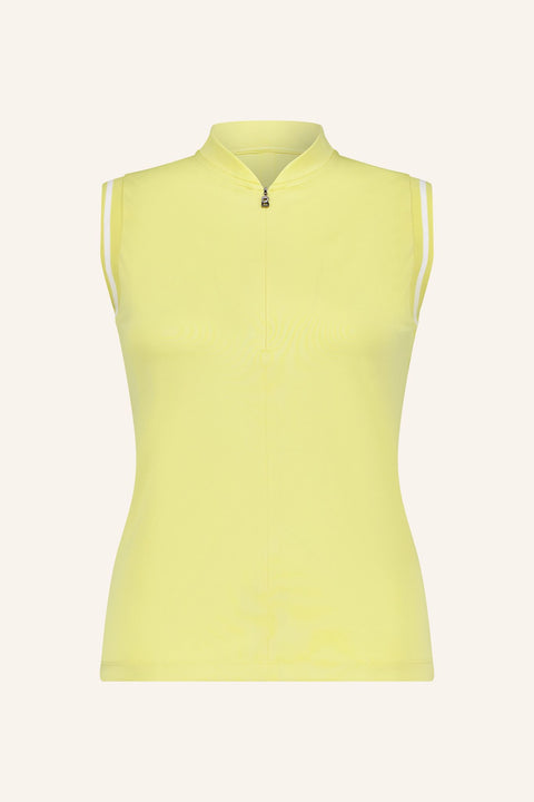 EVI1 Ärmelloses Poloshirt Damen