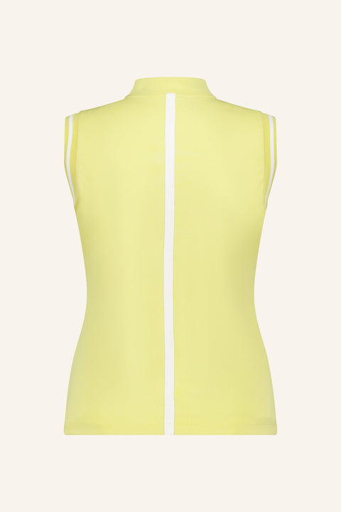 EVI1 Ärmelloses Poloshirt Damen