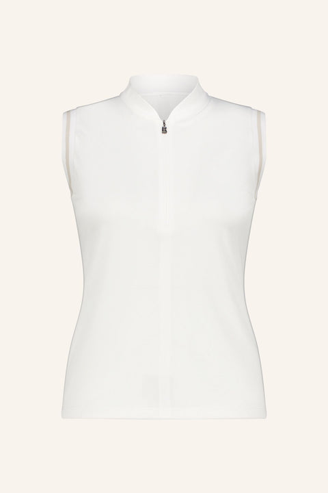 EVI1 Ärmelloses Poloshirt Damen