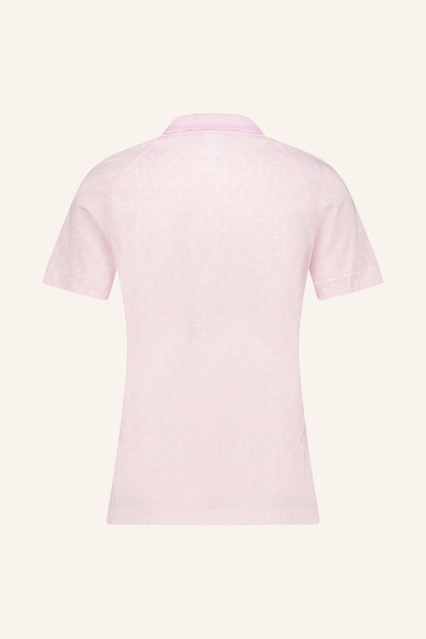 All Over Trefoil Polo Damen