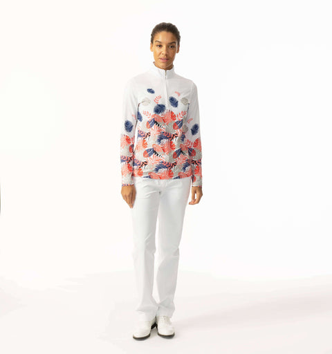Frederica Longsleeve Golfpolo Damen