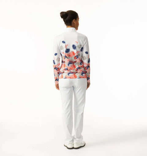 Frederica Longsleeve Golfpolo Damen