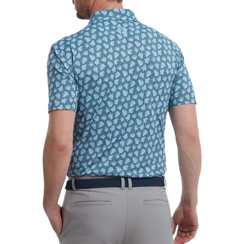 Shadow Palm Print Polo Herren