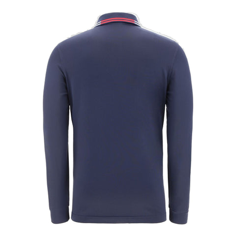 Atem Langarm Polo Herren