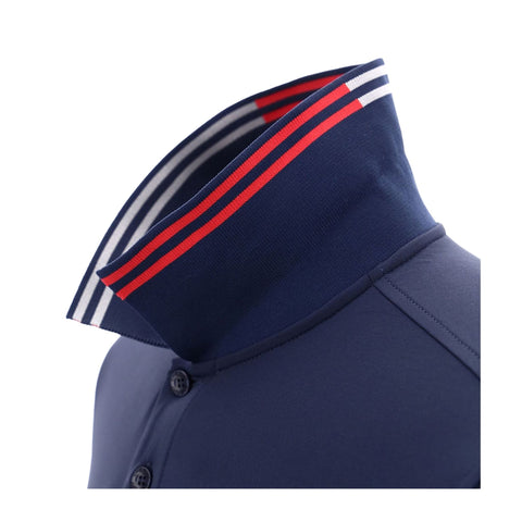 Atem Langarm Polo Herren